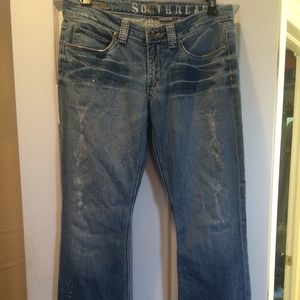 Southern Thread "The Tori" distressed jean