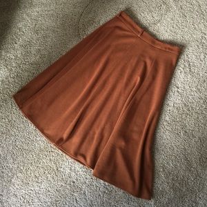 ASOS Brown Midi skirt