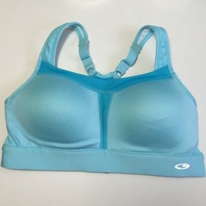 Blue Sports Bra