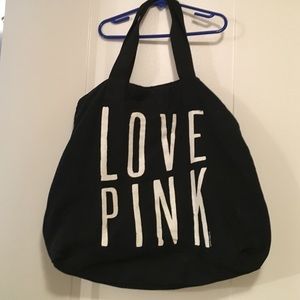 Love PINK tote bag