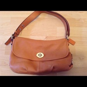 Authentic Leather Coach bag