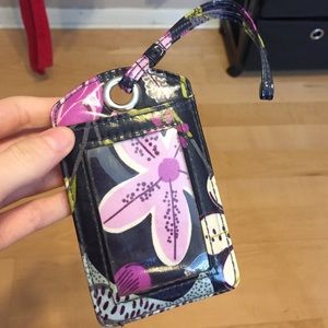 Vera Bradley luggage tag
