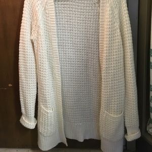 Cream Knit Cardigan
