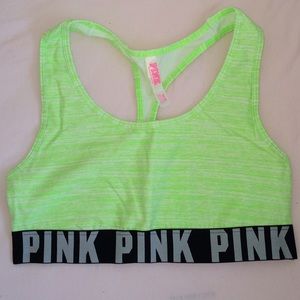 NWOT VS Pink Cotton bra top