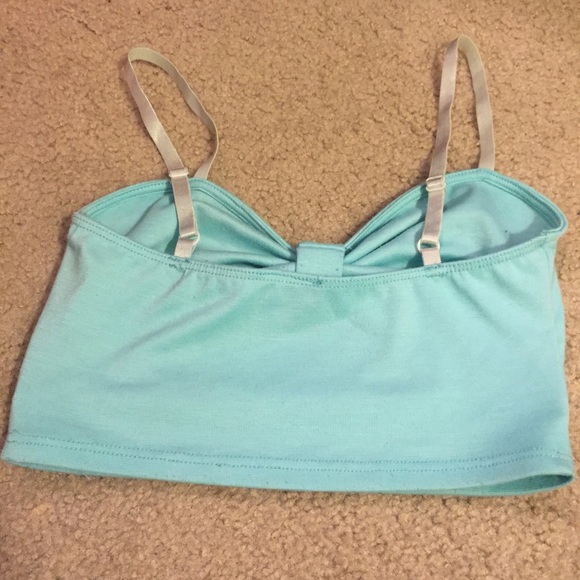 Mint Crop Top - Picture 2 of 4