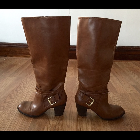 Brown boots from Nine West
