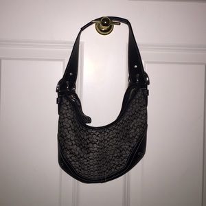 Coach black purse