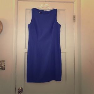 Royal blue dress