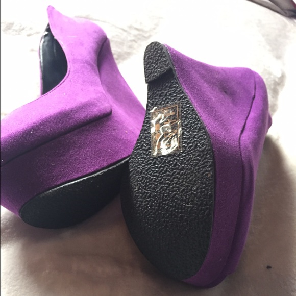 Purple wedges - Picture 3 of 4
