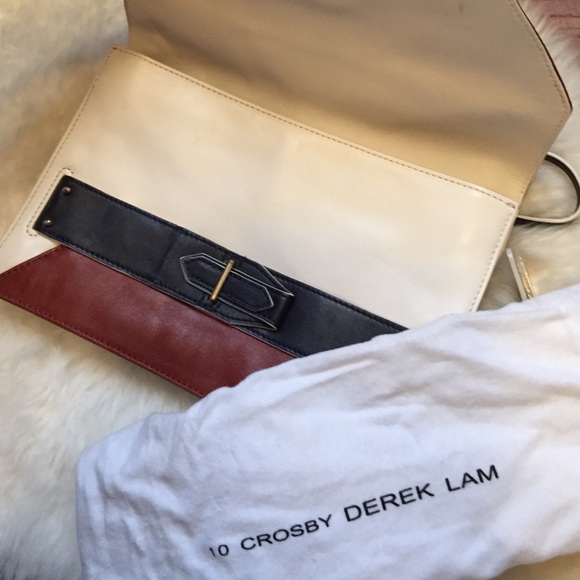 Derek Lam 10 Crosby Color Block Folio Clutch - image 4