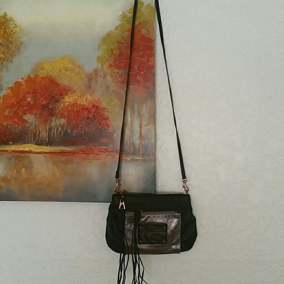 Mini leather shoulder bag