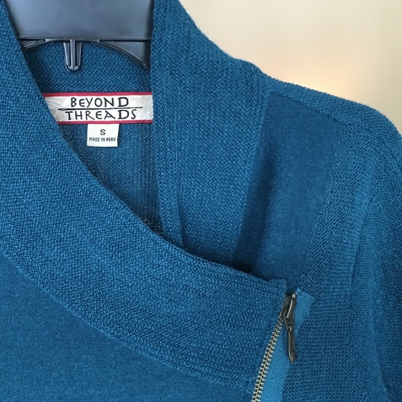 Alpaca Wool Sweater / teal
