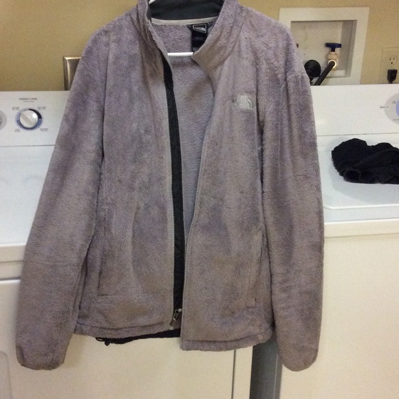 Fuzzy NorthFace jacket