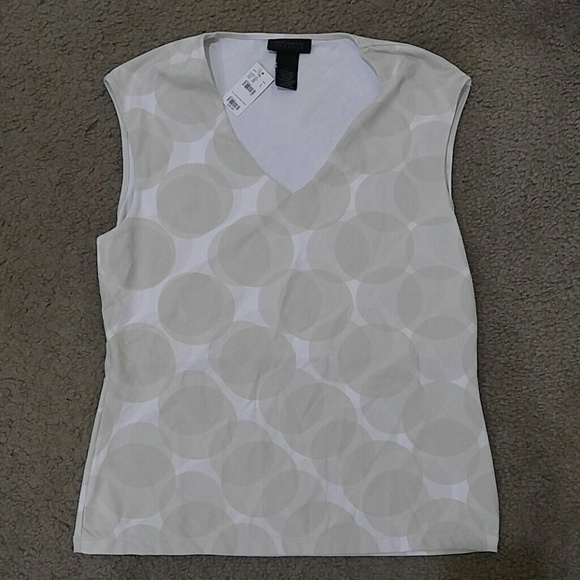 TLS White & Beige top *SALE*