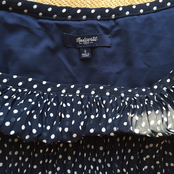 🚫SOLD in Bundle🚫Madewell Pleated Mini Skirt - Picture 2 of 4