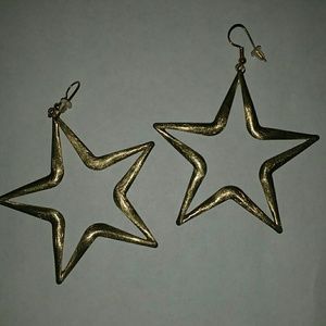 Star shaped earrings