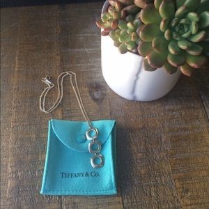 Tiffany & Co. Triple Square Pendant Necklace