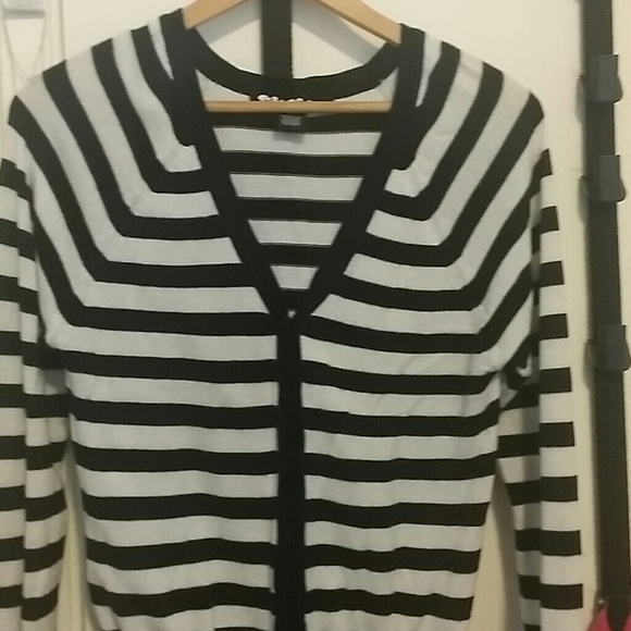 2 striped cardigans