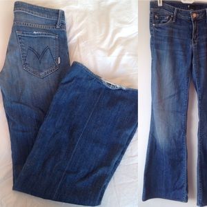 Mother Flare, Wide-leg Jeans Size 28