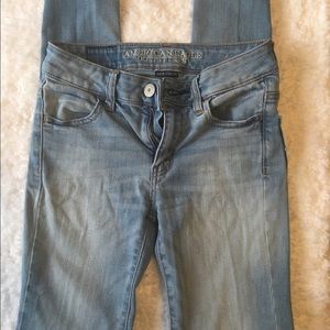 Light wash AEO jeans