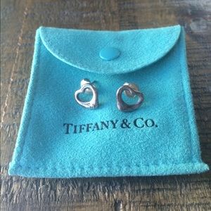 Tiffany & Co. Elsa Peretti Open Heart Earrings