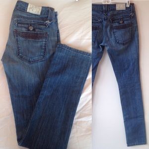Taverniti Jeans. Skinny/Straight. Size 27.
