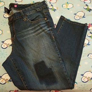 Torrid Denim Skinny Capris