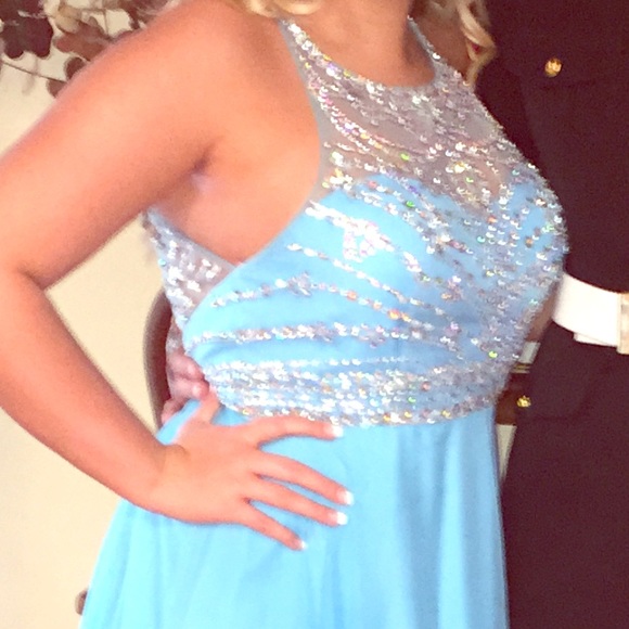 Baby Blue prom/pageant dress!