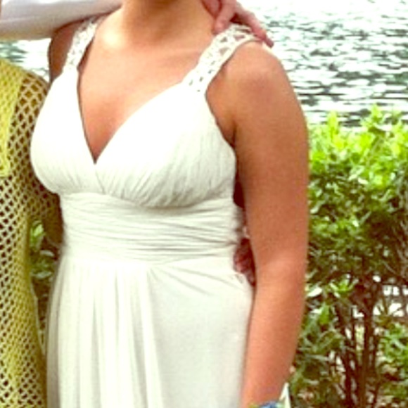 White prom/pageant dress! - Picture 1 of 2