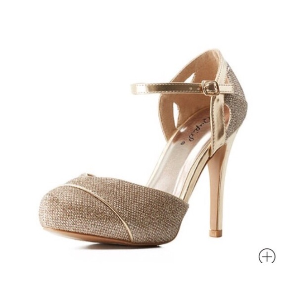 Qupid Glitter Almond Toe Pumps!!