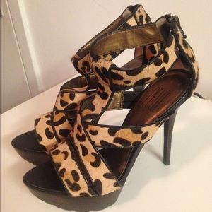 Pelle Moda Calf- Hair Stilettos