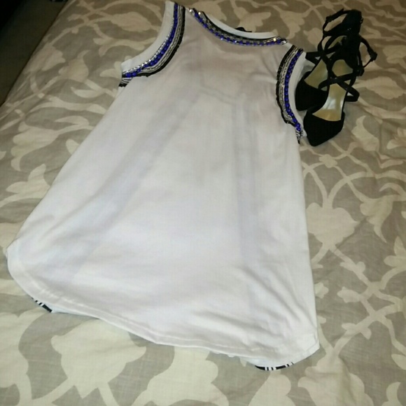 SOLD! Akira Black Label Shift Tank Dress - Picture 3 of 4