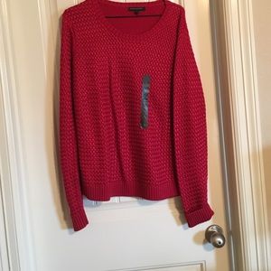 Banana Republic Rust red crew neck sweater - NWOT