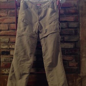 North face Khaki cargo pants