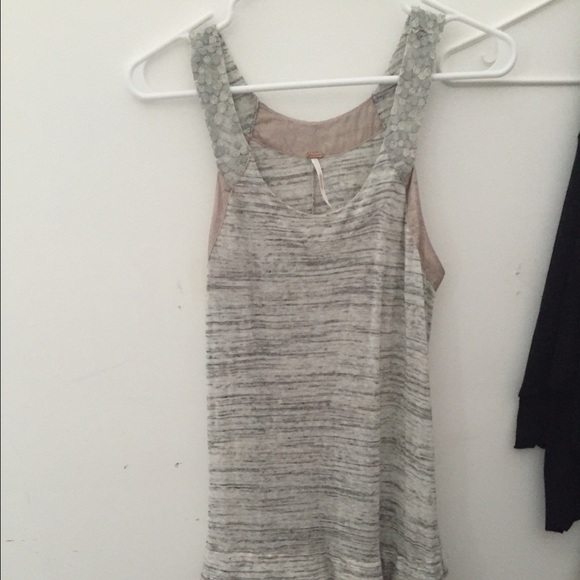 Free People grey tunic