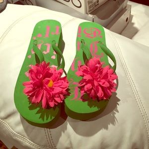 Juicy flip flops! Never worn!