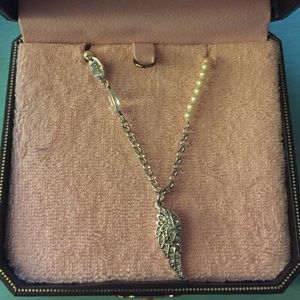 Juicy Couture angel wing necklace