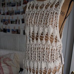 Knit coverup