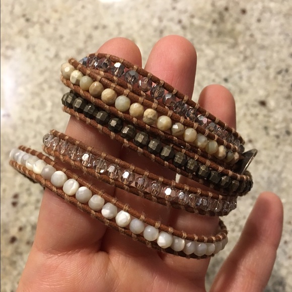 Chan Luu 5 wrap bracelet