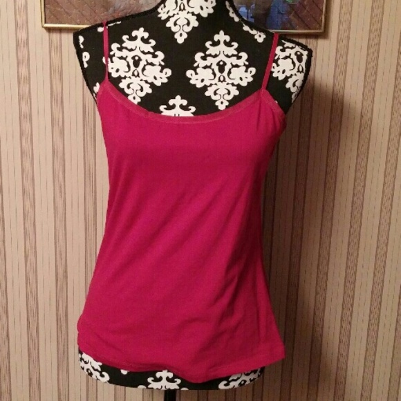 Magenta pink cami