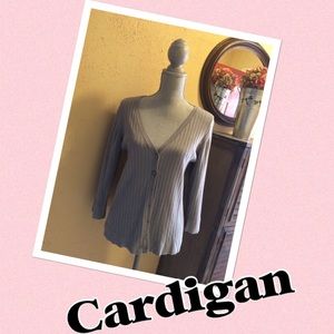 🌷👚Gray/smoky blue cardigan