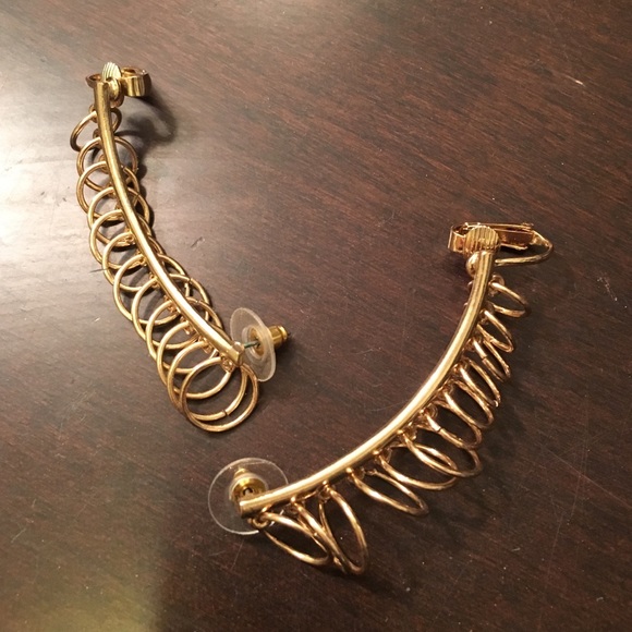 New gold ear cuffs (never worn)