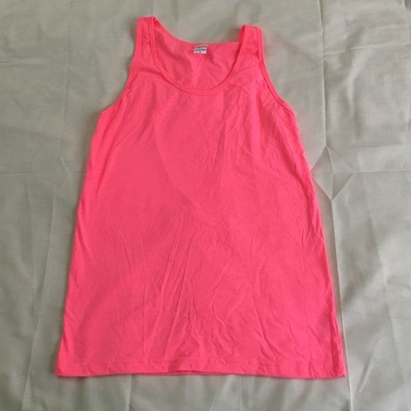 Neon Pink Tank Top