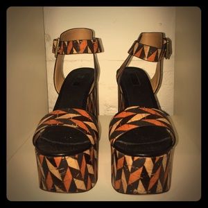 Top Shop Platform Sandals