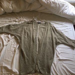Grey cardigan
