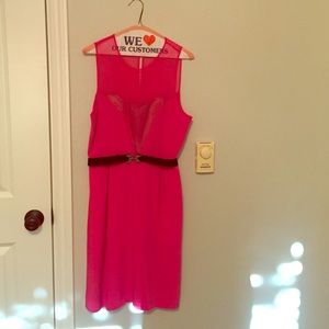 BCBG pink cocktail dress