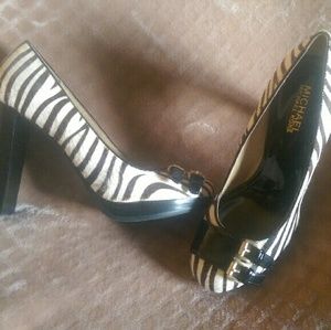 Michael Kors Zebra Heels