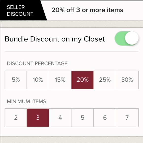 SELLER DISCOUNT 🙌🏼