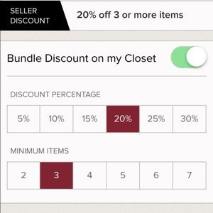 SELLER DISCOUNT 🙌🏼
