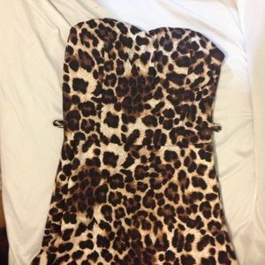 Cheetah Print Dress